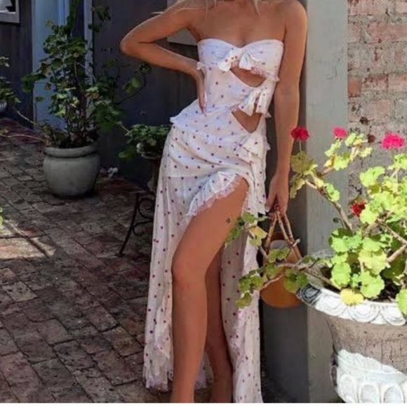 For Love And Lemons Dresses & Skirts - NWT For love and Lemon Praline strapless dress